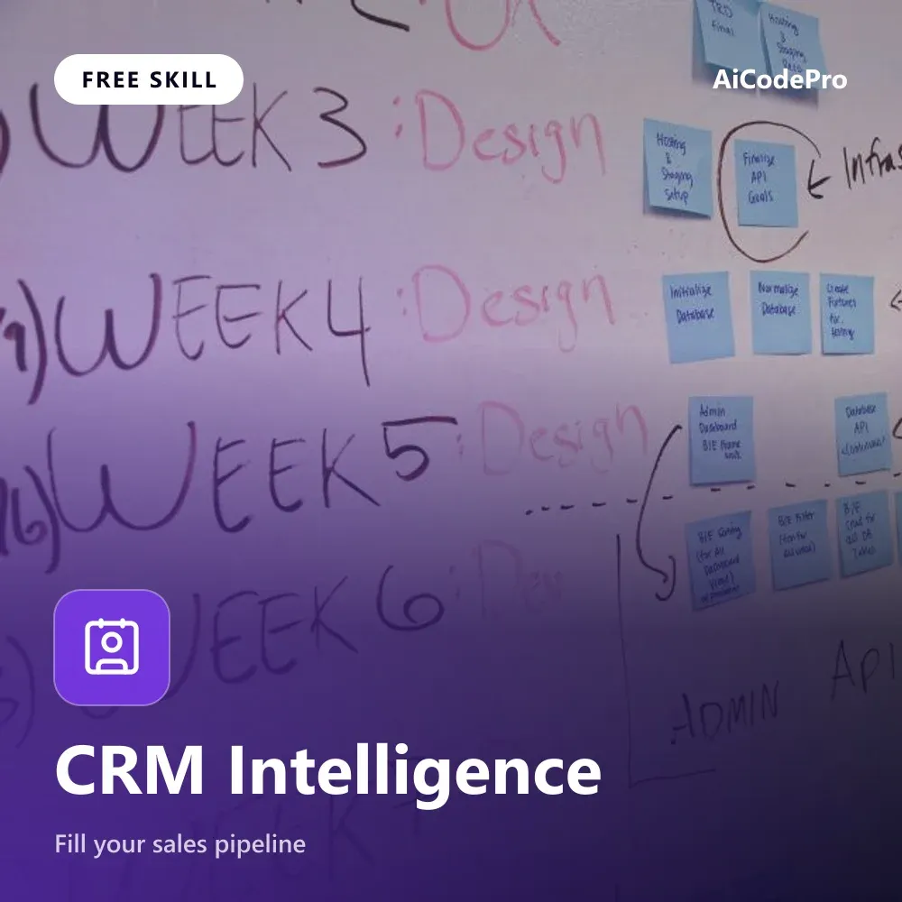 CRM Intelligence Skill