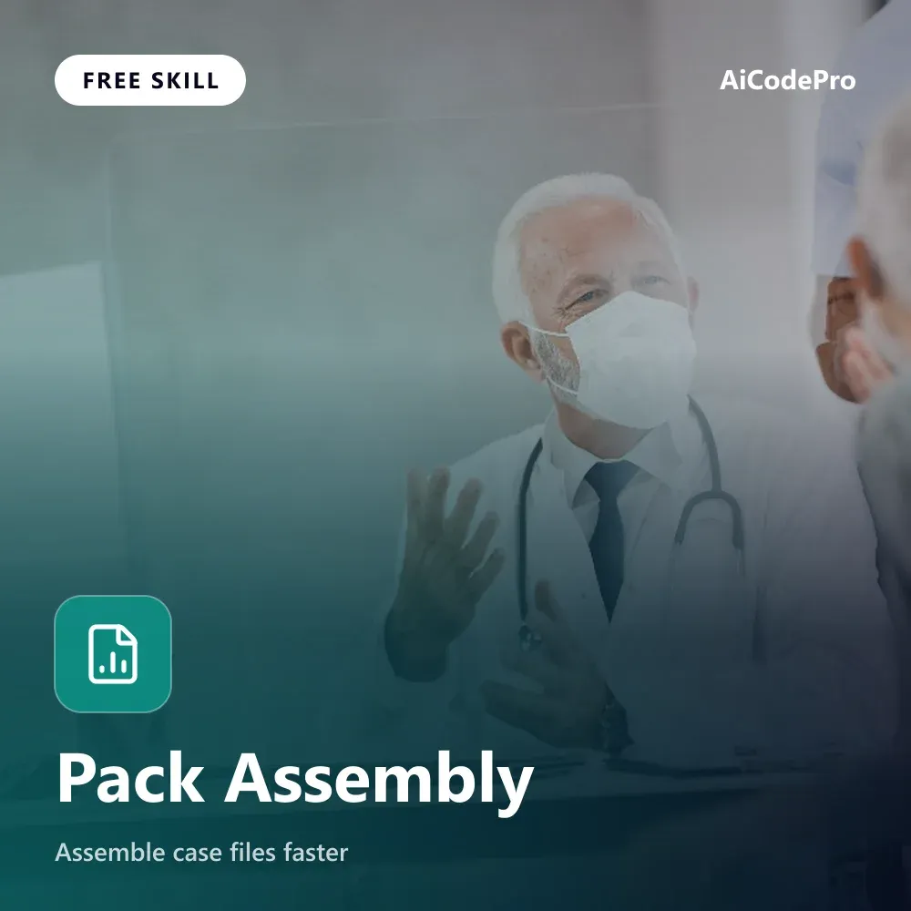 Pack Assembly Skill