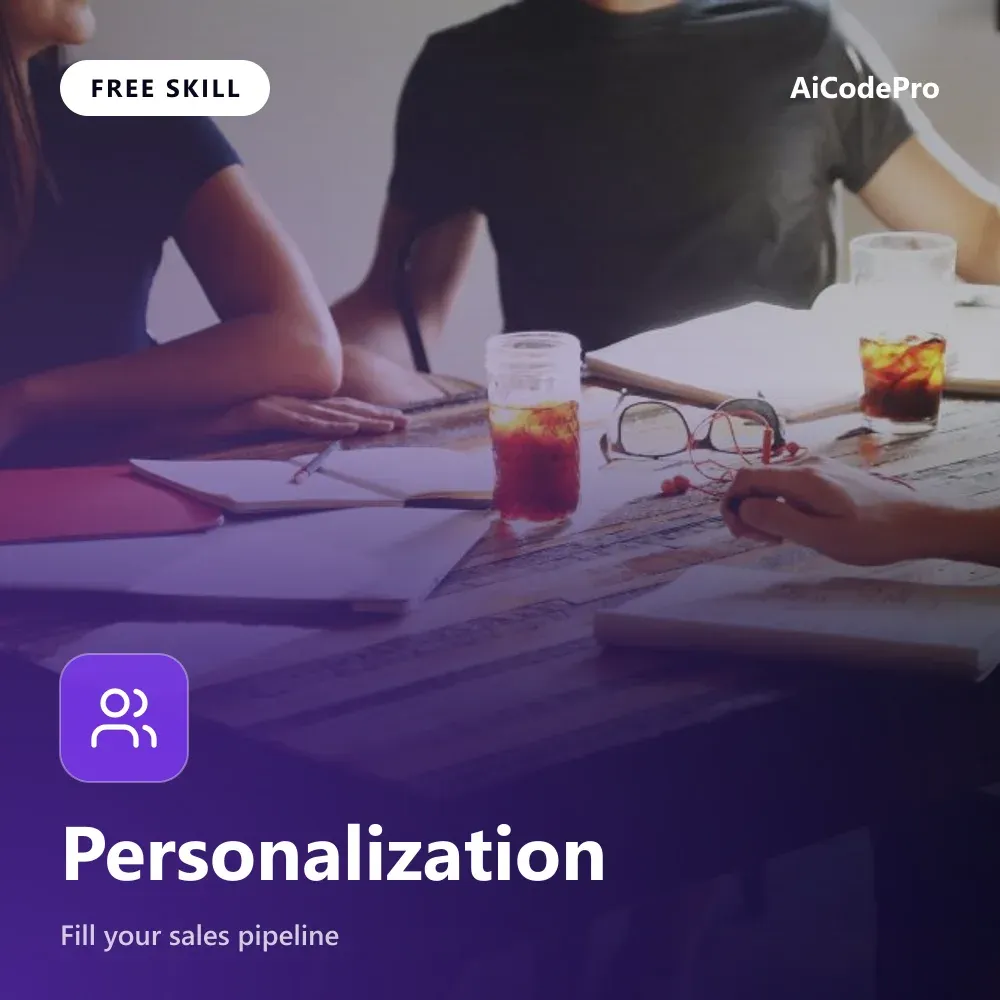 Personalization Skill