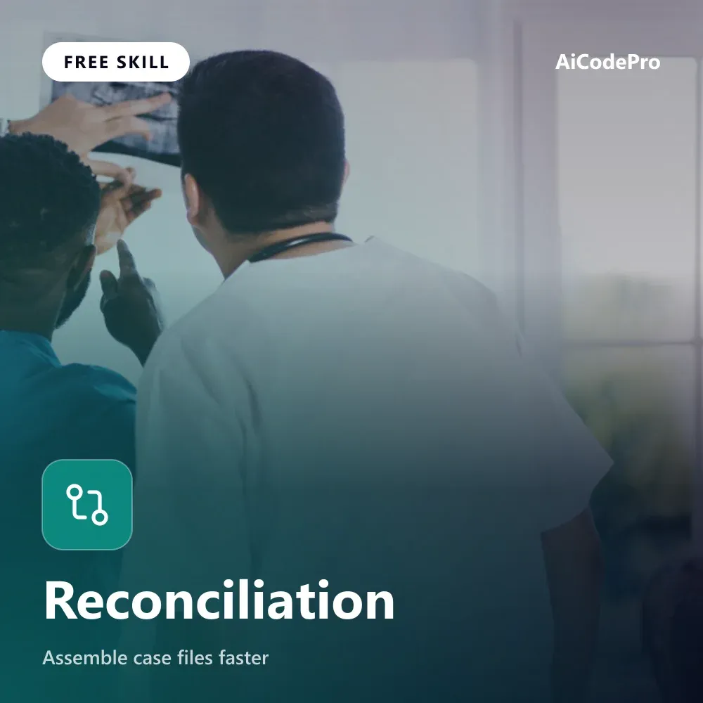 Reconciliation Skill