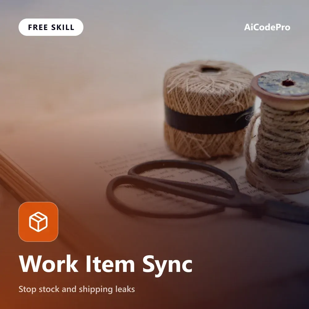Work Item Sync Skill