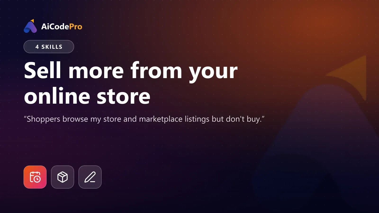 Sell more from your online store