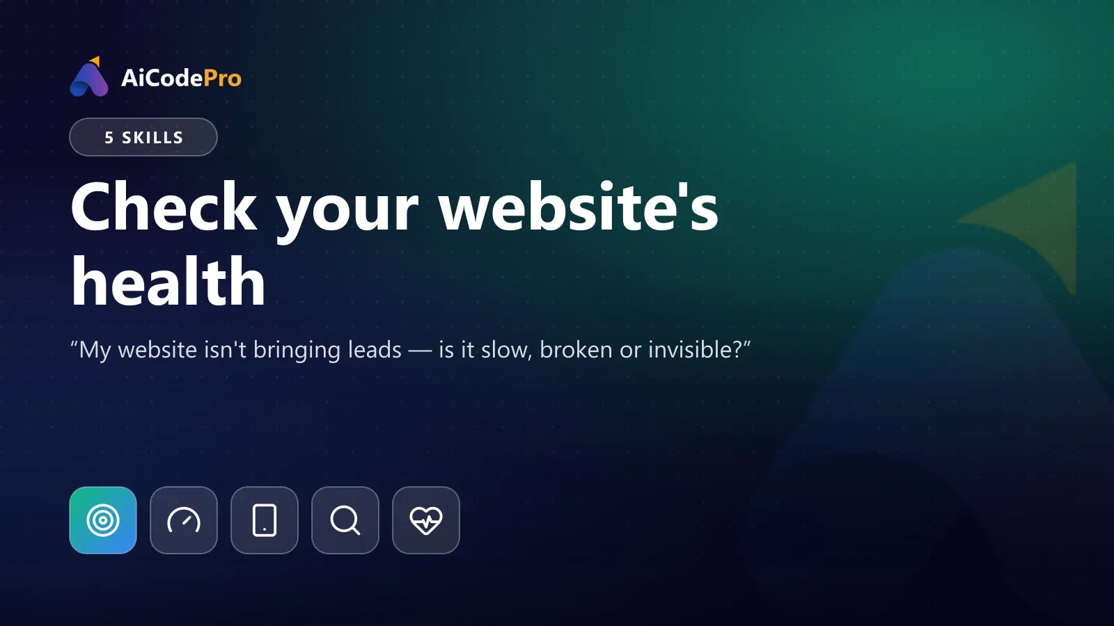 Check your website's health