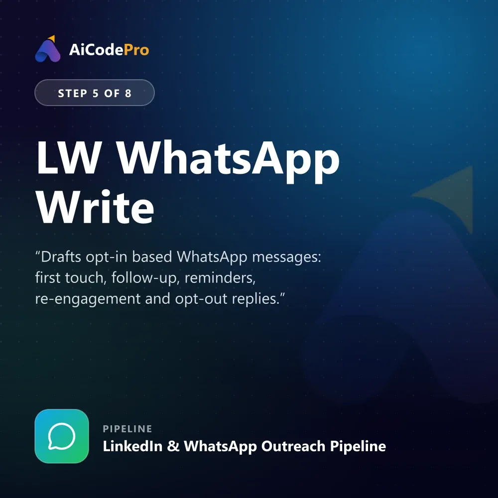 LW WhatsApp Write Skill