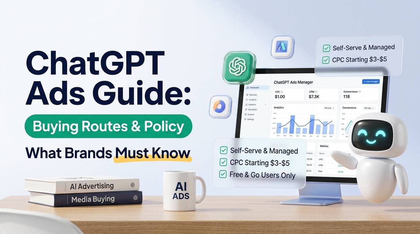 ChatGPT Ads Guide: Ad Formats, Buying Routes, Bidding & Policy for Brands