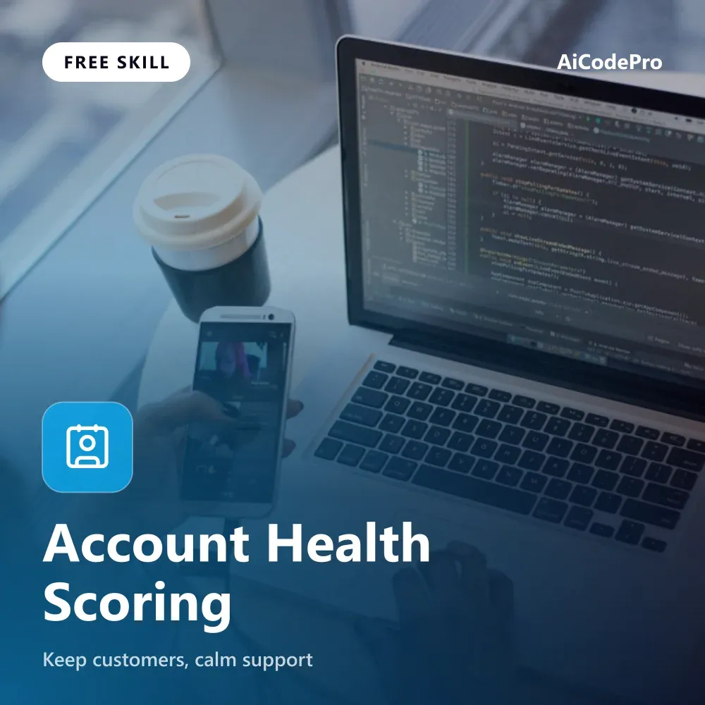 Account Health Scoring Skill