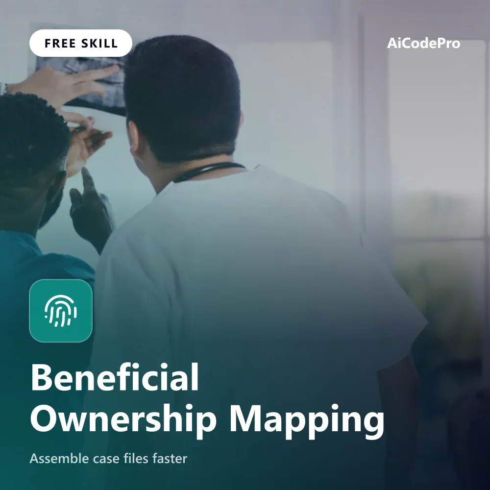 Beneficial Ownership Mapping Skill