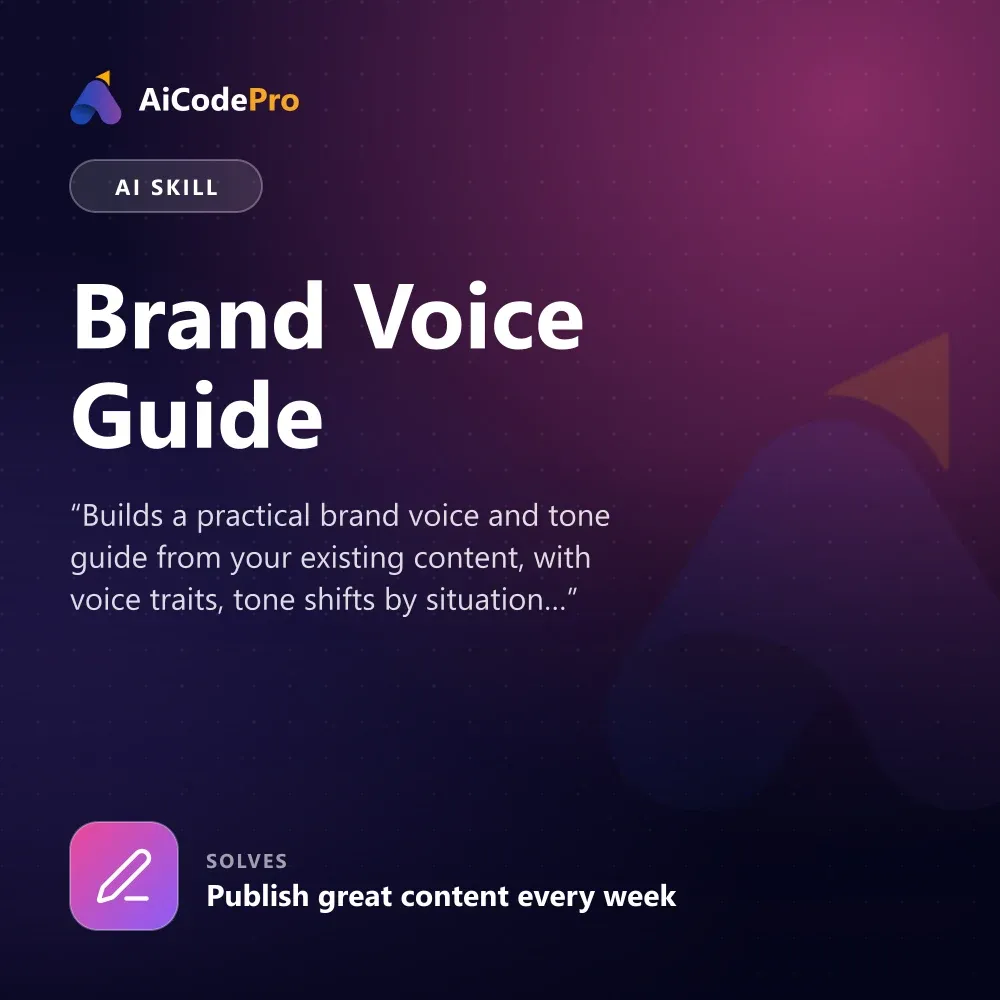 Brand Voice Guide Skill