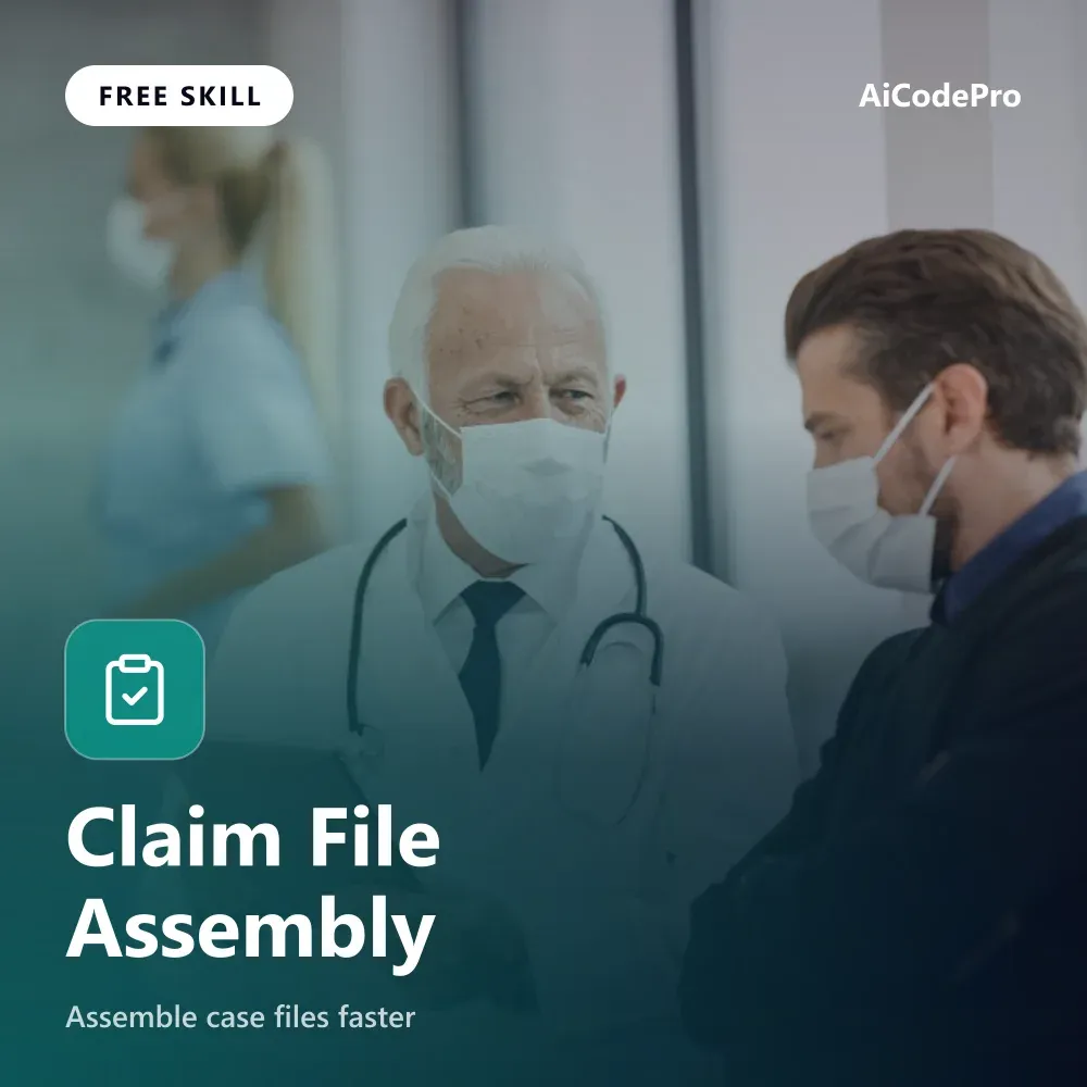 Claim File Assembly Skill