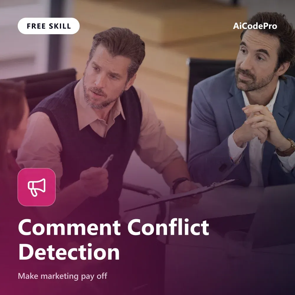Comment Conflict Detection Skill
