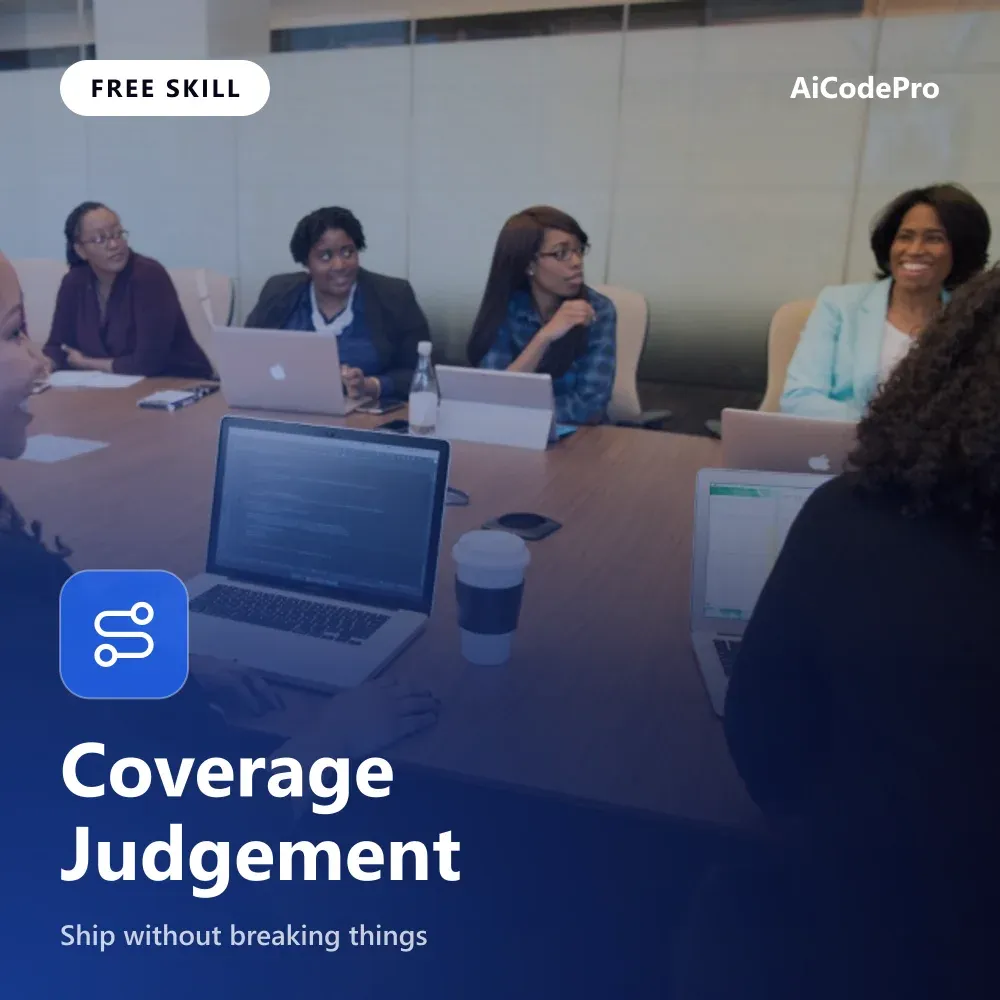 Coverage Judgement Skill
