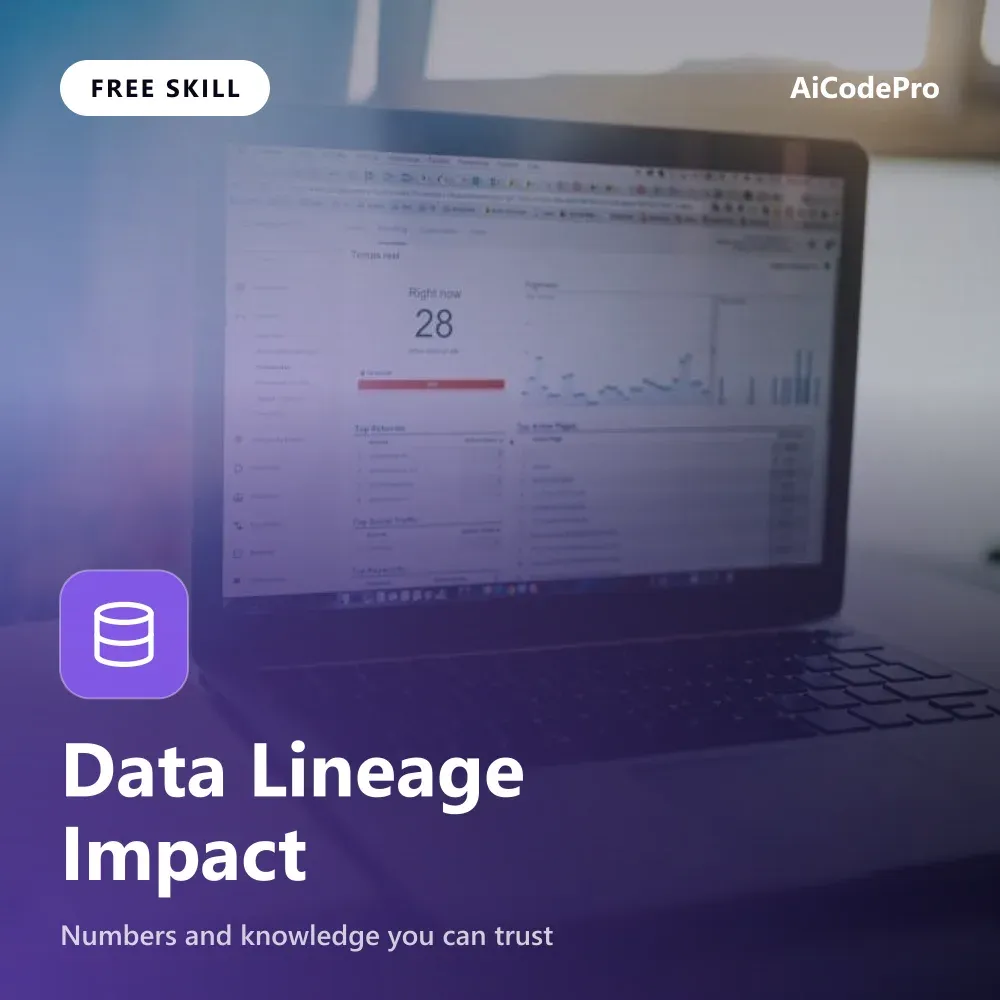 Data Lineage Impact Skill