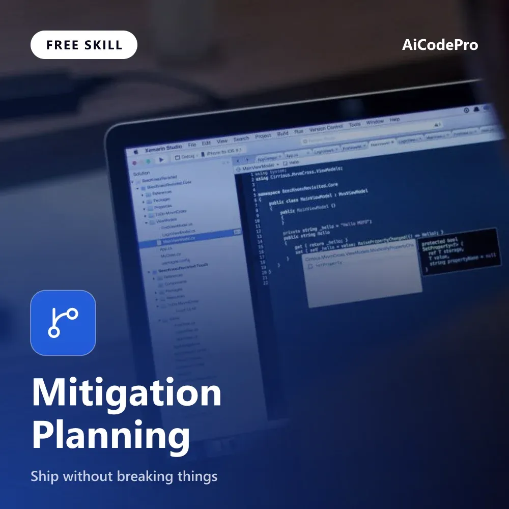 Mitigation Planning Skill
