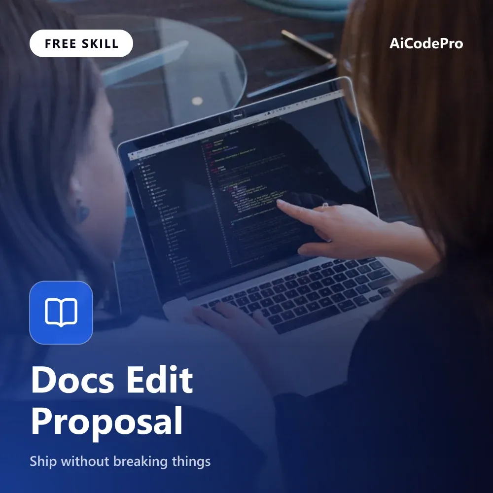 Docs Edit Proposal Skill