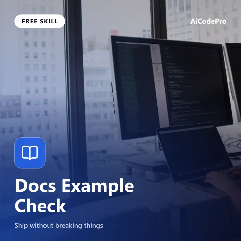 Docs Example Check Skill