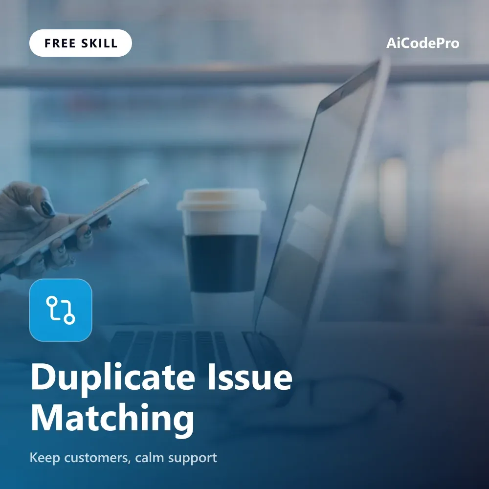 Duplicate Issue Matching Skill
