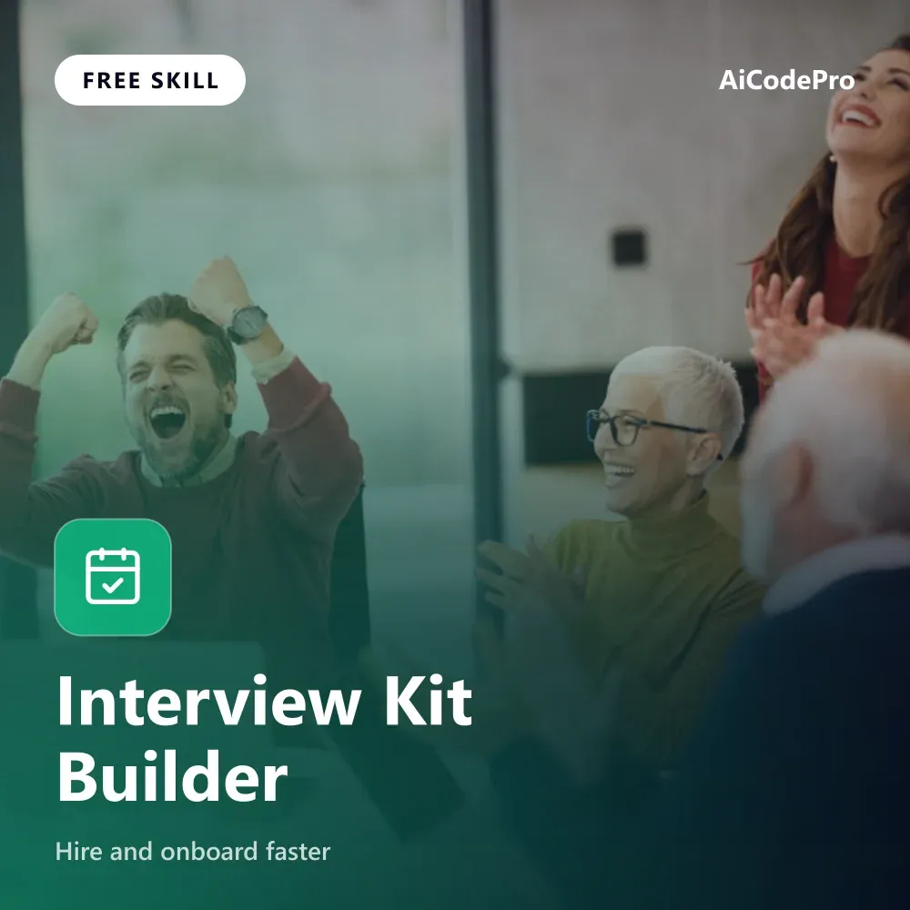 Interview Kit Builder Skill