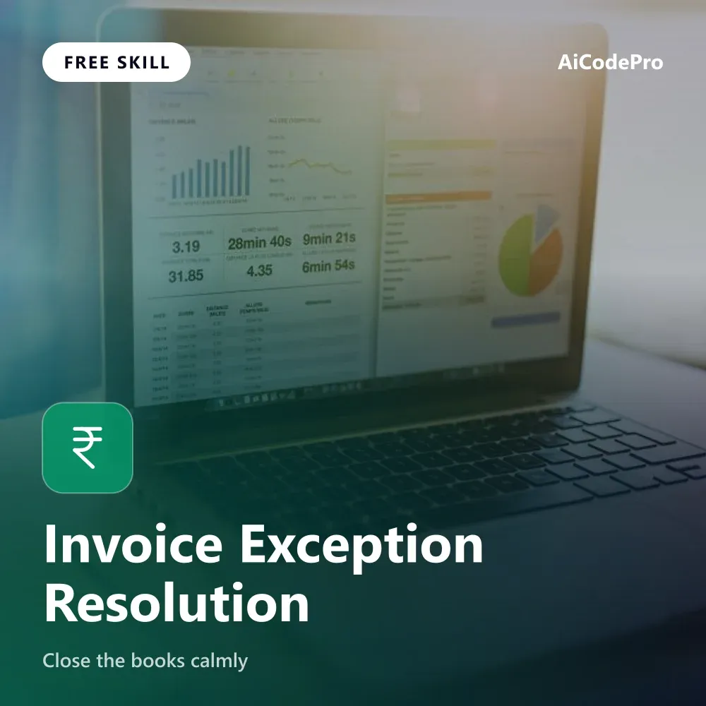 Invoice Exception Resolution Skill
