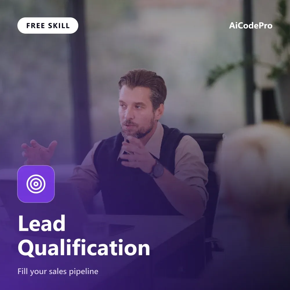 Lead Qualification Skill