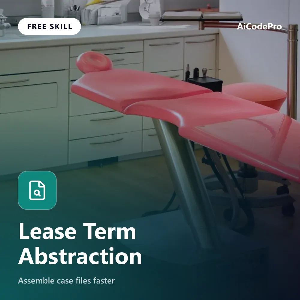 Lease Term Abstraction Skill