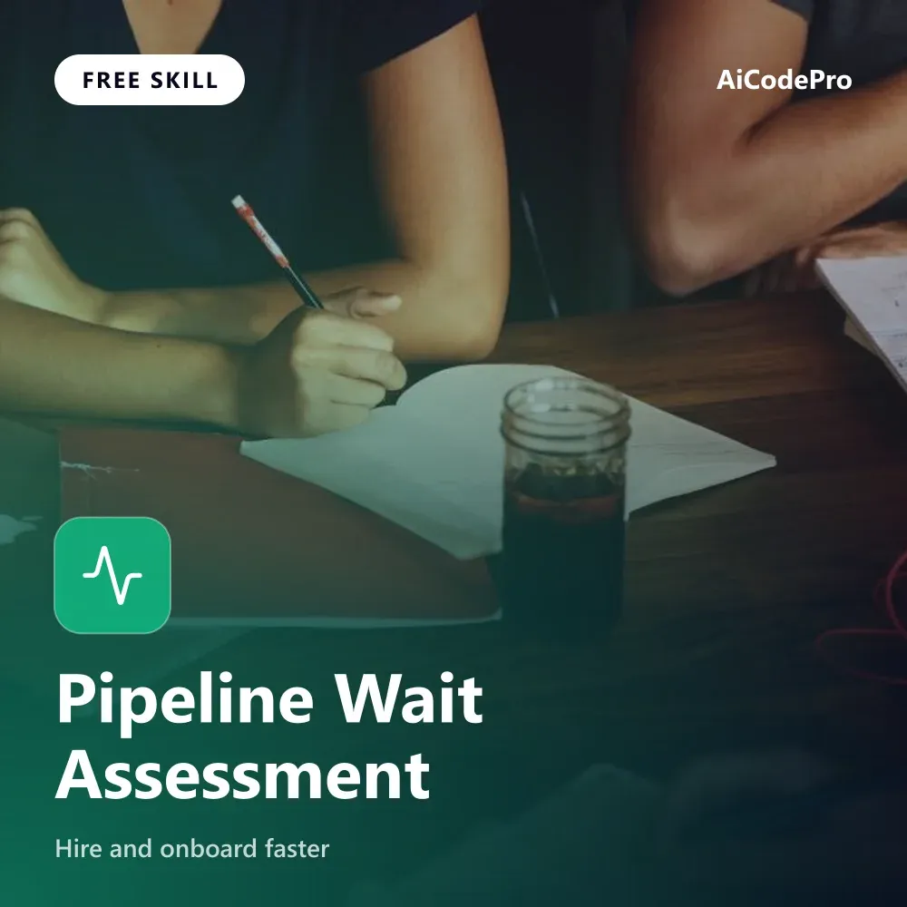 Pipeline Wait Assessment Skill