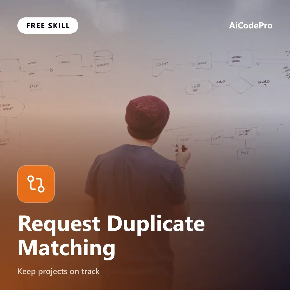 Request Duplicate Matching Skill