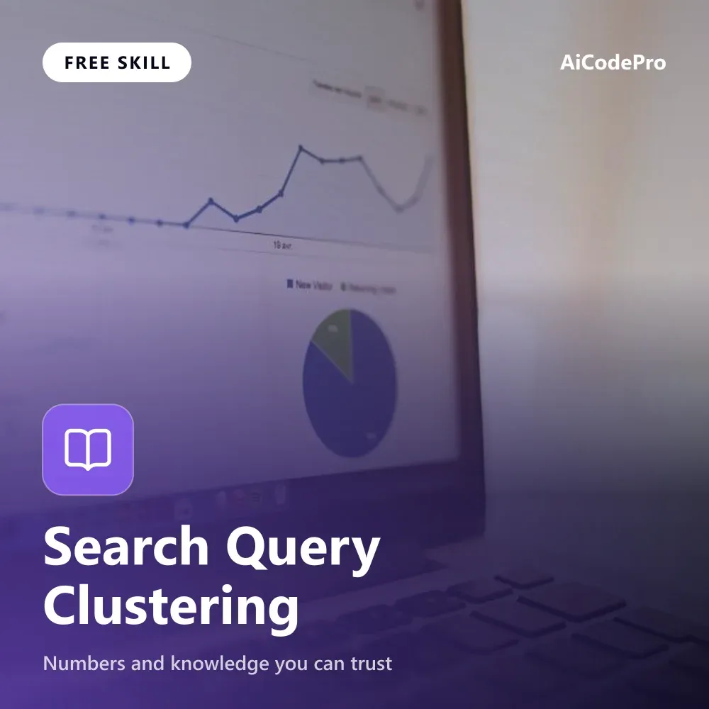 Search Query Clustering Skill