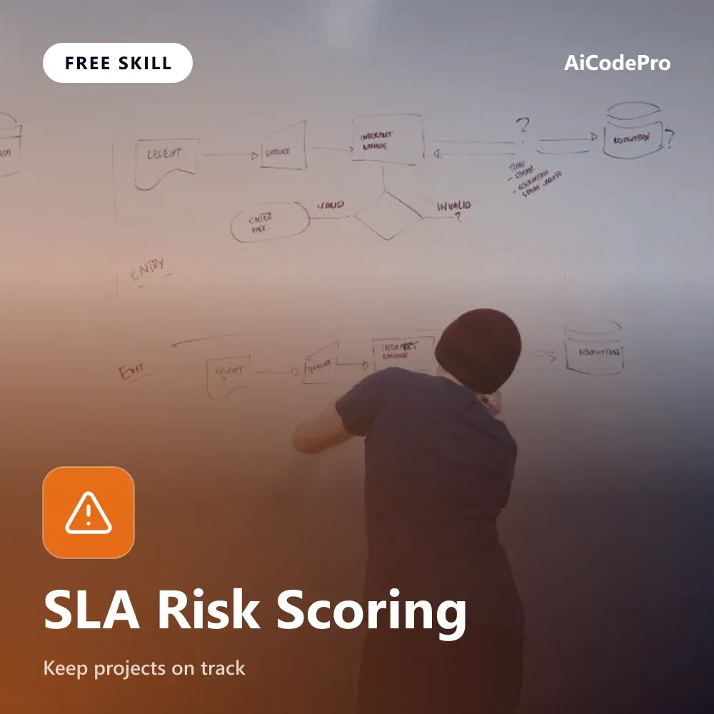 SLA Risk Scoring Skill