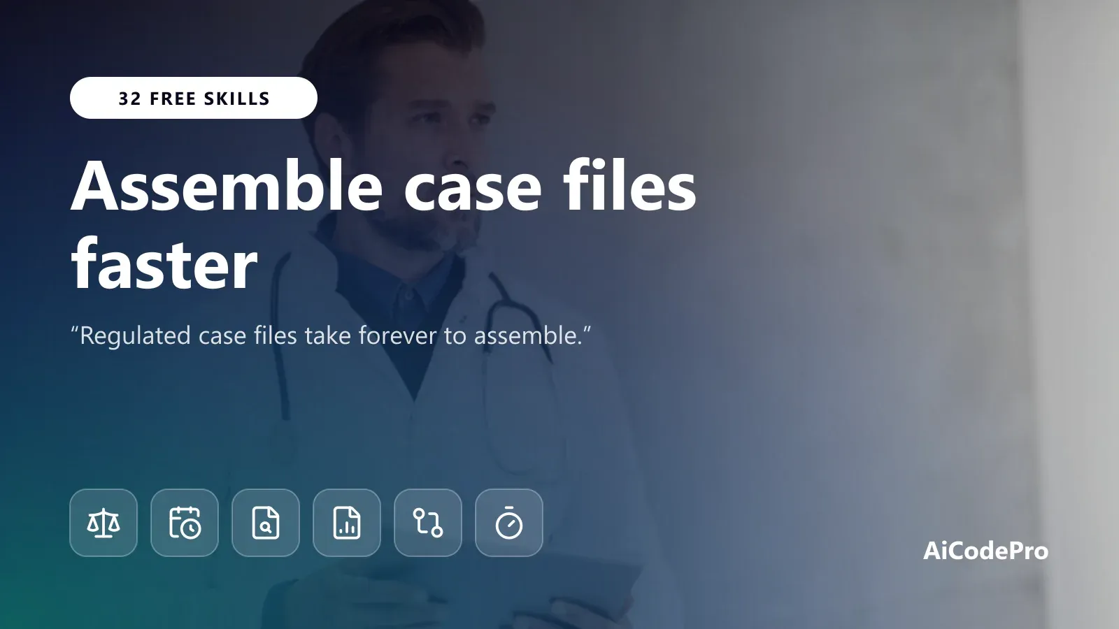 Assemble case files faster