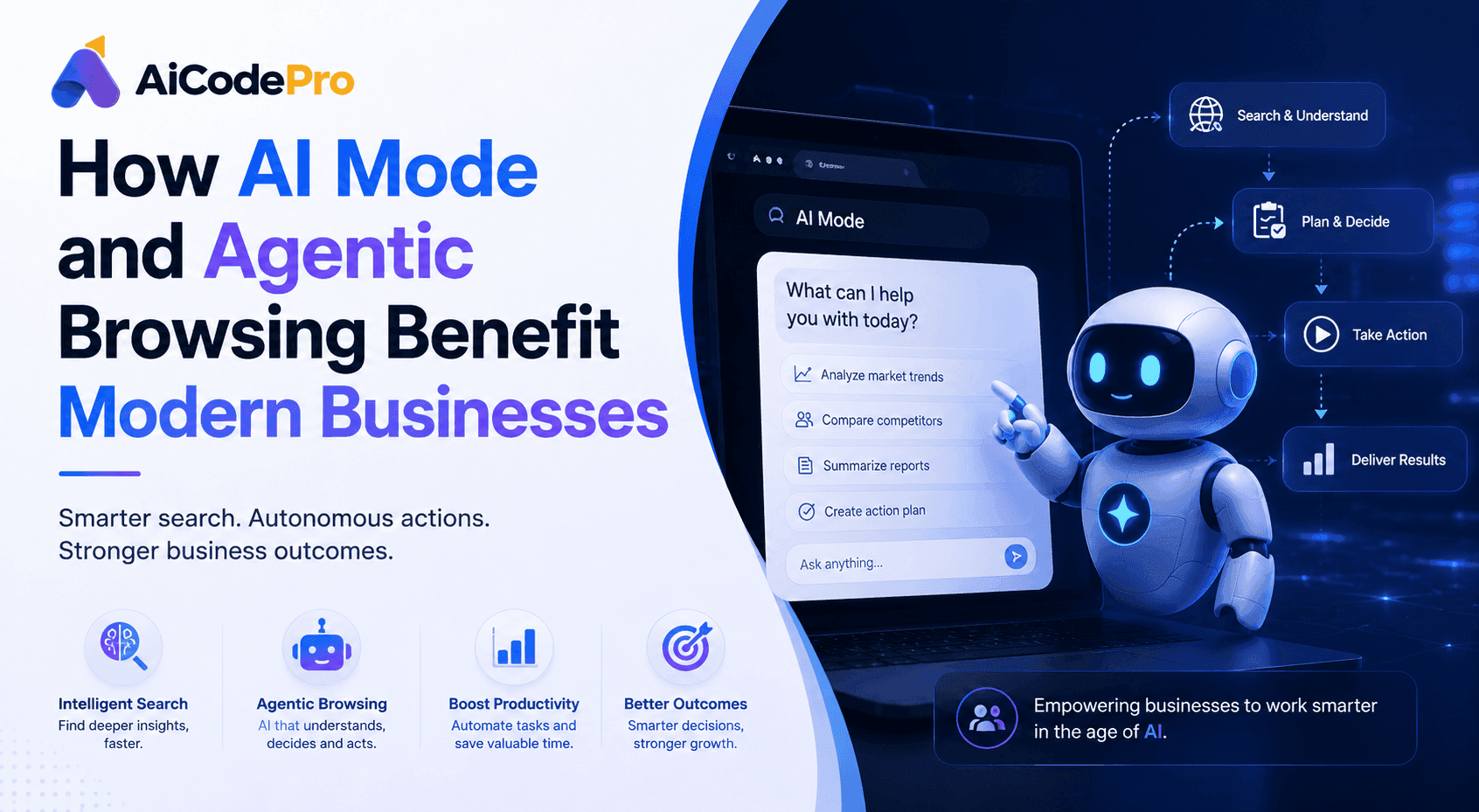 How AI Mode and Agentic Browsing Benefit Modern Businesses