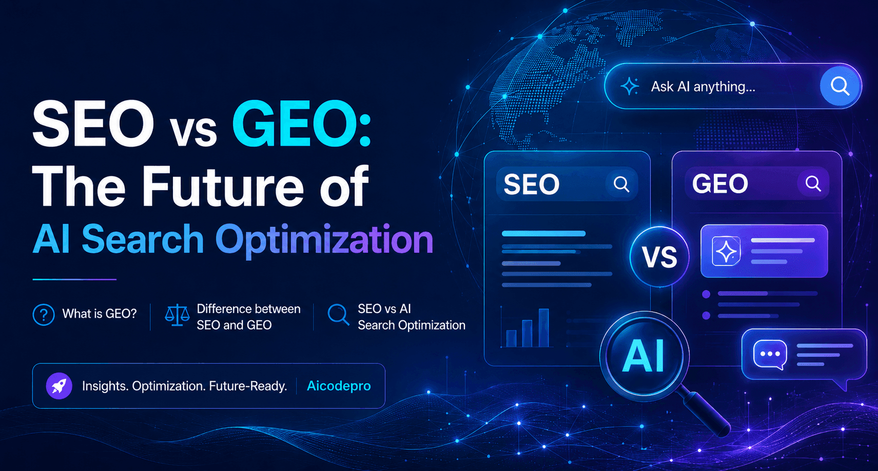 GEO vs SEO Difference: Navigating Future Search